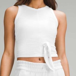 Lululemon Athletica It’s a Tie Tank Top in White